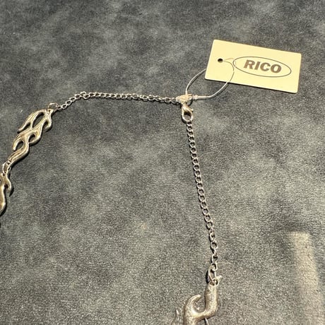 再入荷))炎ネックレス(No.R26605-33/1)