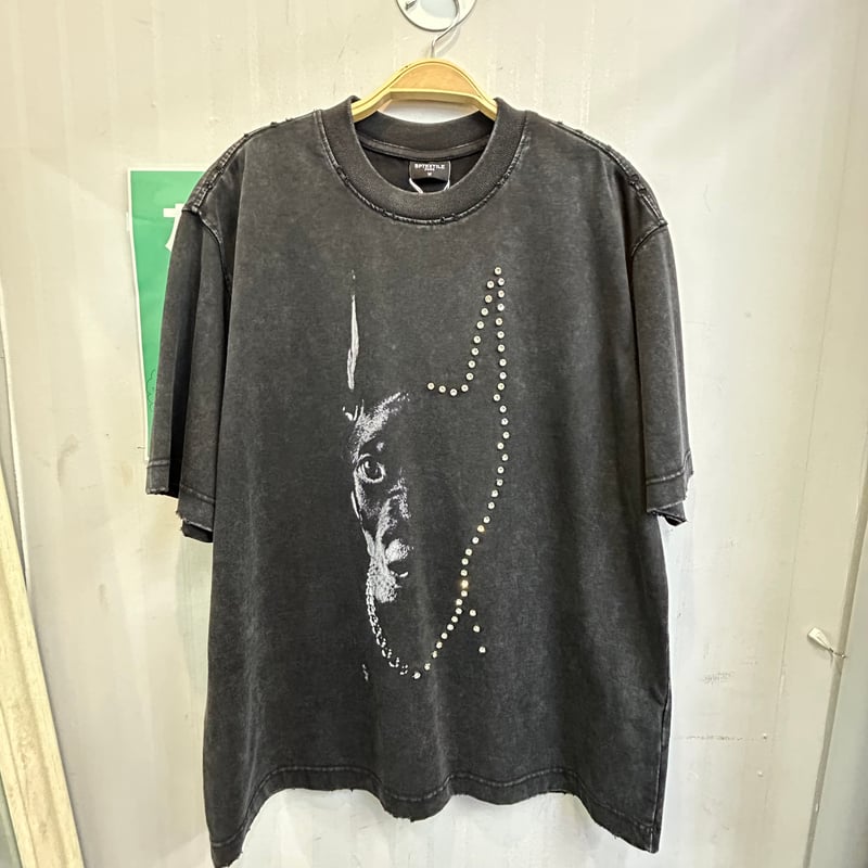 ドックデザインラインストーンTシャツ（No.9062） | RICO