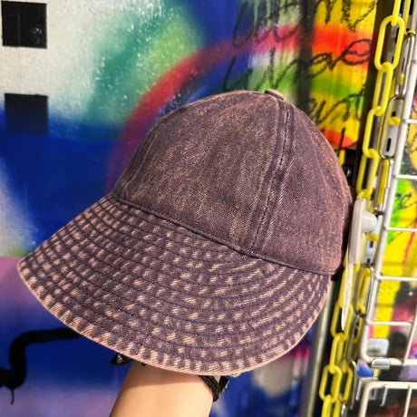 ウォッシュド加工デニムCAP(No.C10271)