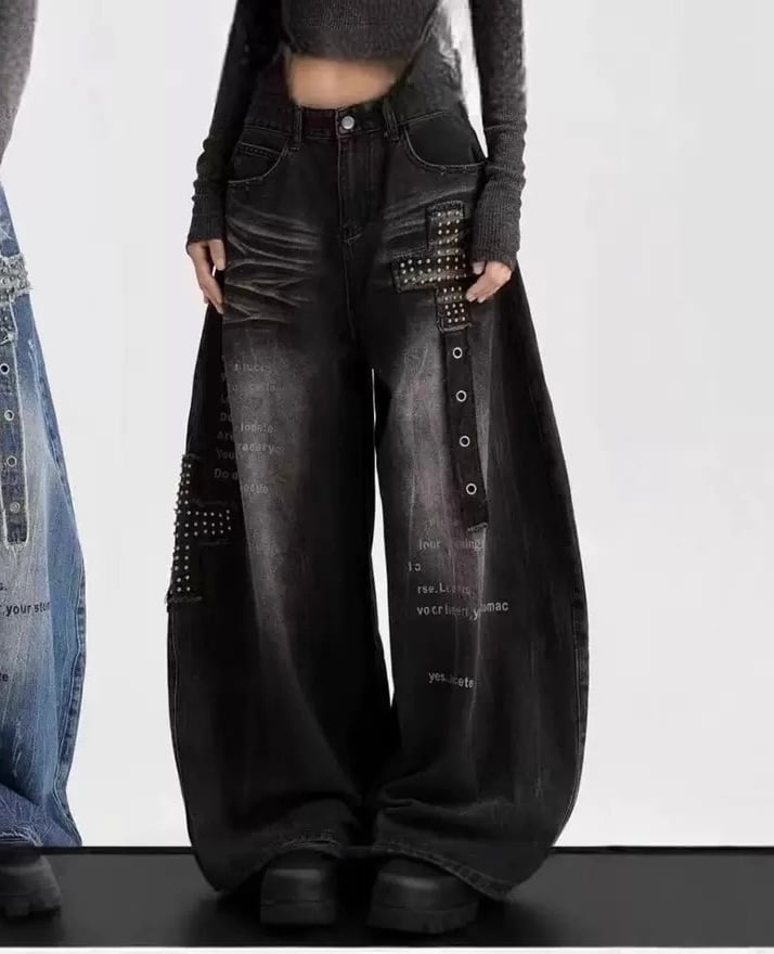 十字架デニムパンツ(No.B2032) | RICO