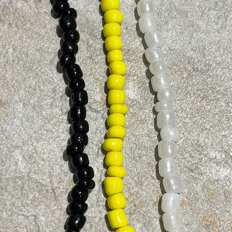 ニコちゃんビーズネックレス(NO.A1524,A1527,A1528) | RICO