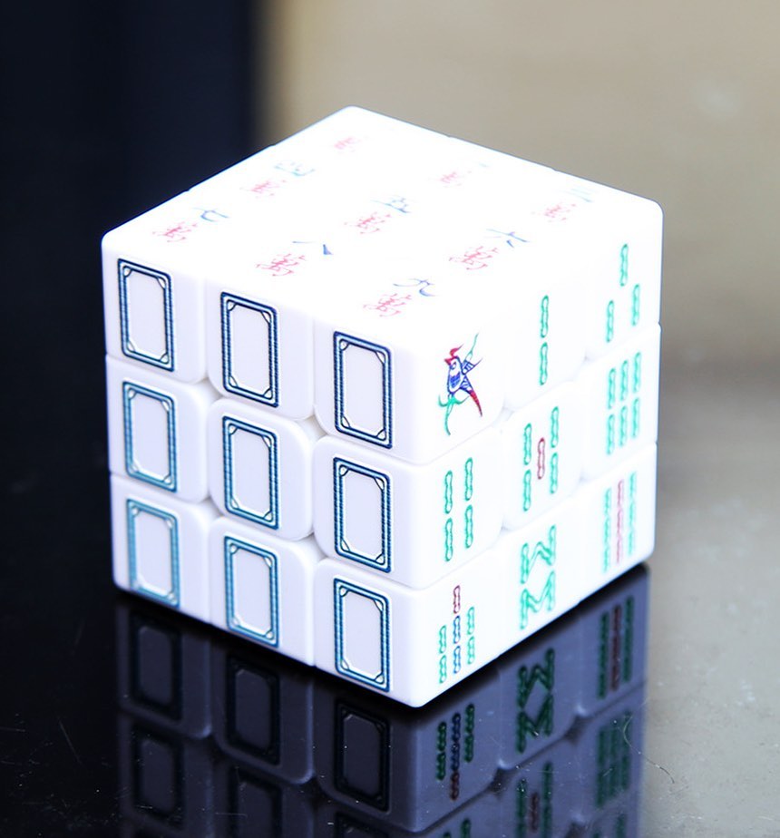 🀄麻雀牌柄ルービックキューブ🀄 | RICO