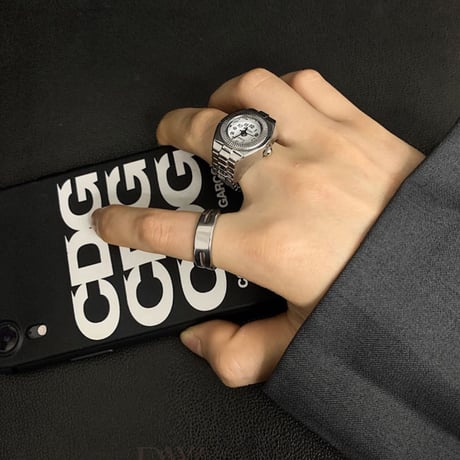 再入荷))時計リング