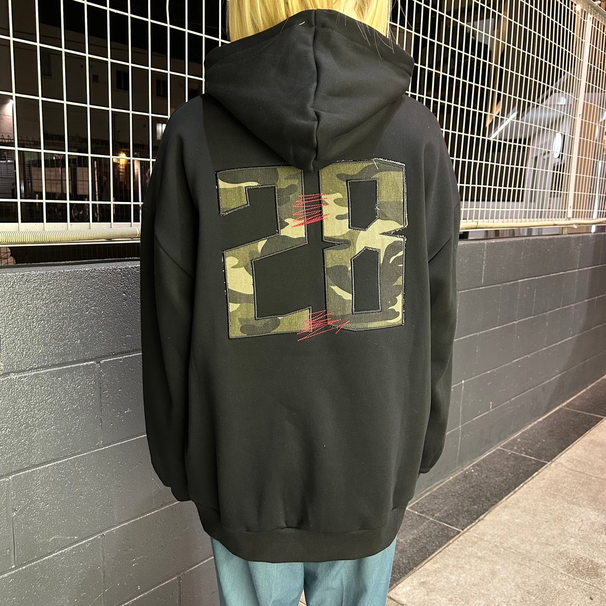 背番号付き 韓国ストリートパーカー（No,8749） | RICO