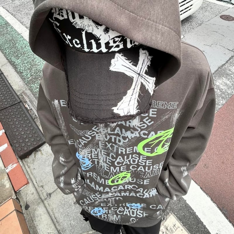 d.i.a. パーカー レア What it isNt）ART BY MARKGONZALES パーカー メンズ レディース