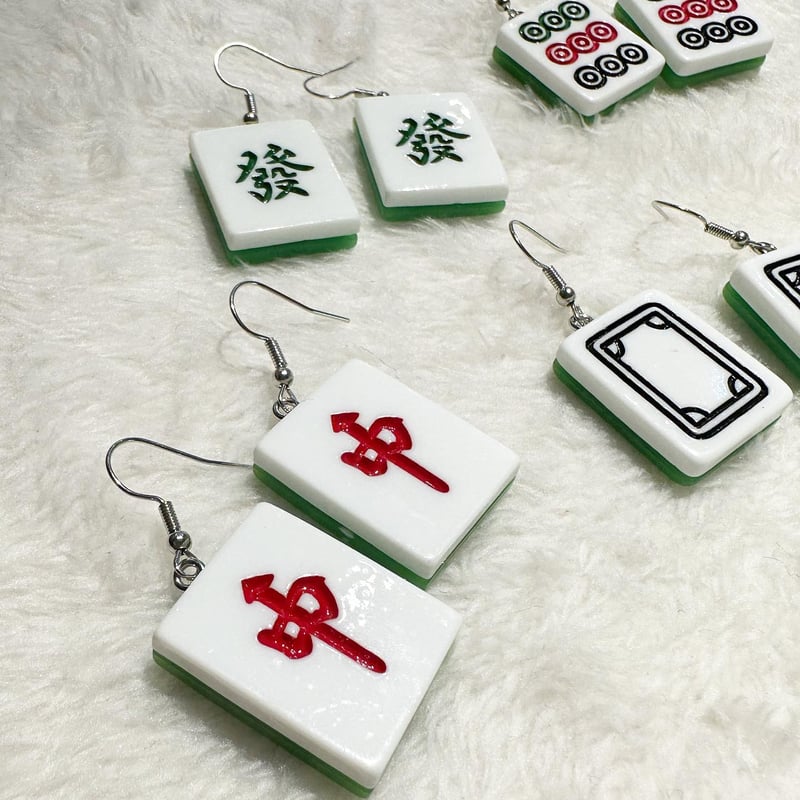 麻雀牌ピアス | RICO