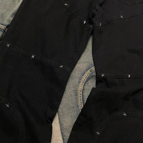スタッズラインデニムパンツ(NO.8526)