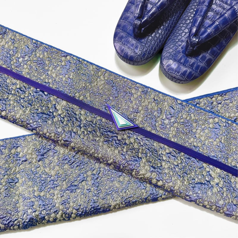 OLN大人兵児帯　soda-sui ライラック　新品未使用 OLN大人兵児帯 soda-sui ライラック 新品未使用 - メルカリ