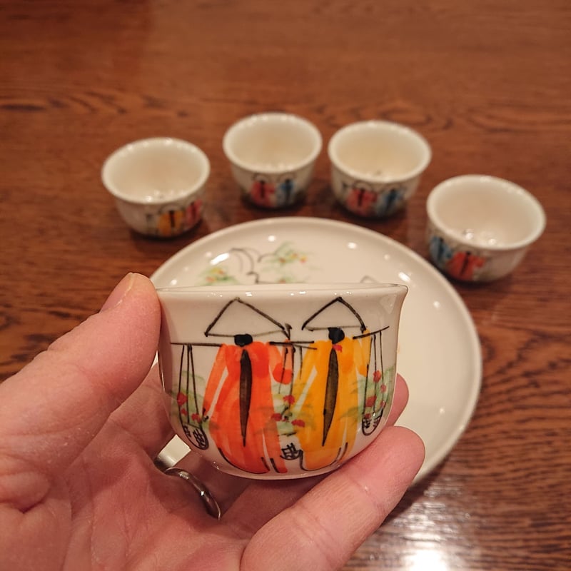 陶磁器 食器セット ベトナム★バッチャン焼★未使用品 希少・お得】ベトナム バッチャン焼き食器セット おまけ付き