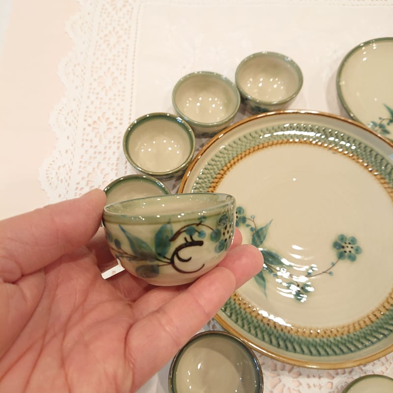 バッチャン焼食器セット ベトナムバッチャン焼き食器セット