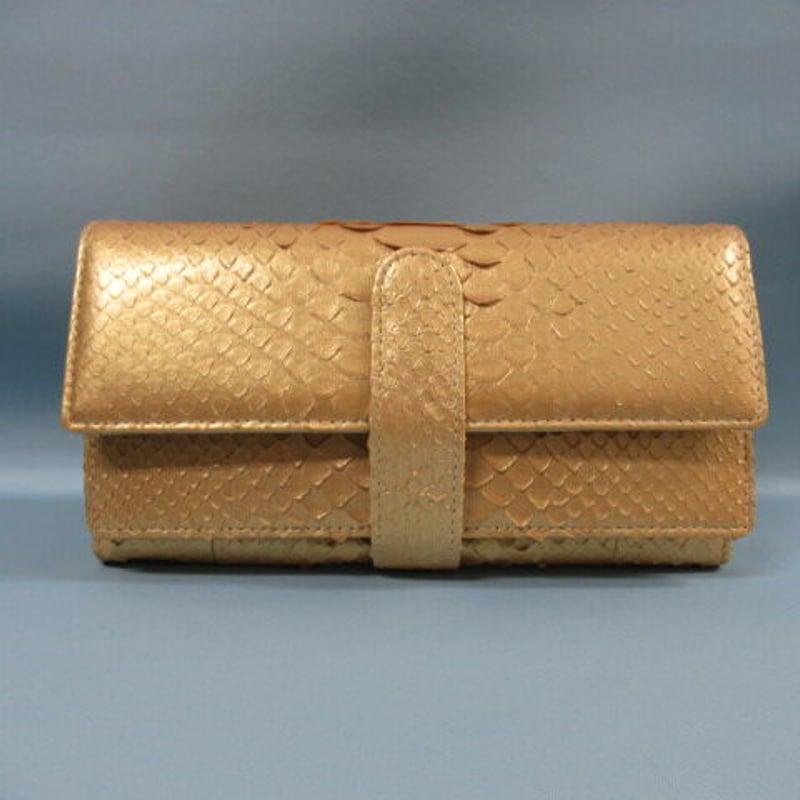 メーカー直販価格 パイソンダブルかぶせ長財布 | SANPO ONLINE SHOP