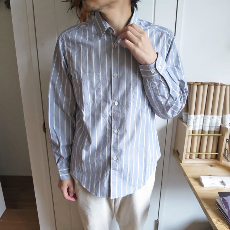 ENDS and MEANS / Aldous Shirts - Stripe | Suitable