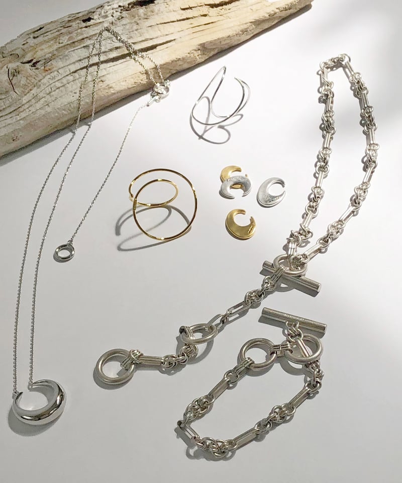 in mood イヤーカフ　片耳用 in mood/イン ムード】DISK L: イヤーカフL （シルバー） | THEEN