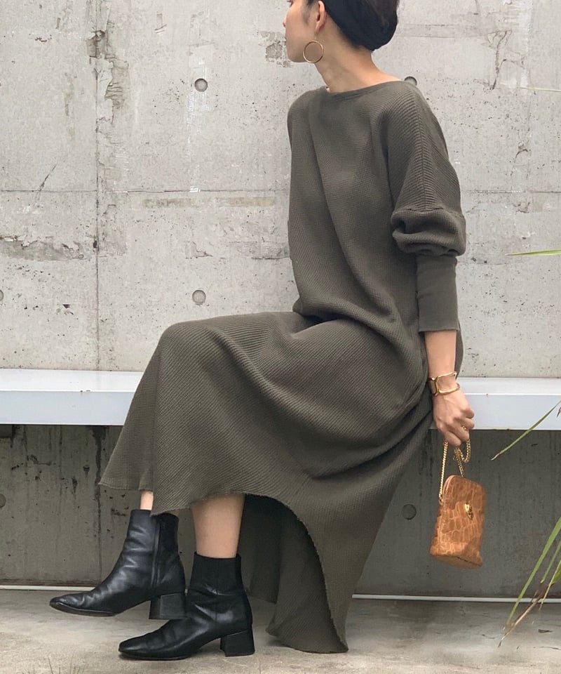 ドゥーズィエムクラス サーマルワンピース ワンピース ジョンブル DEUXIEME CLASSE - ドゥーズィエムクラス ジョンブル サーマル