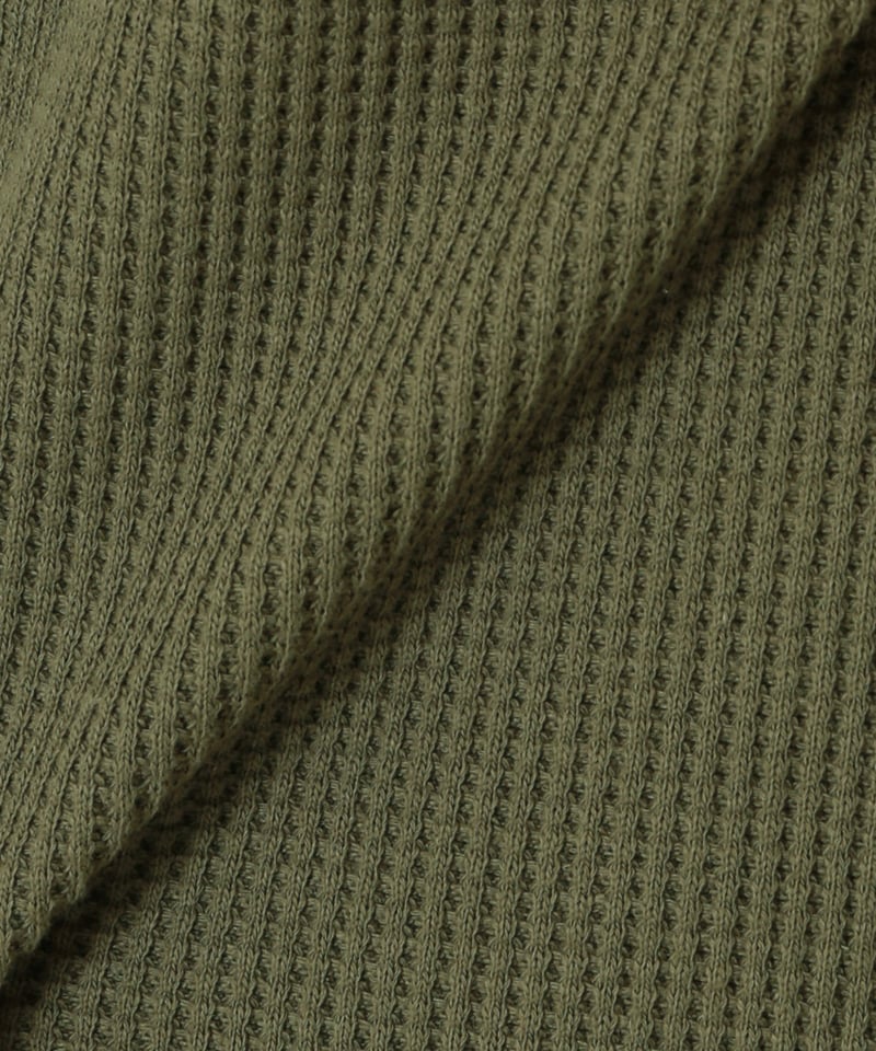 サーマルロングスリーブワンピース（カーキ） | THEEN