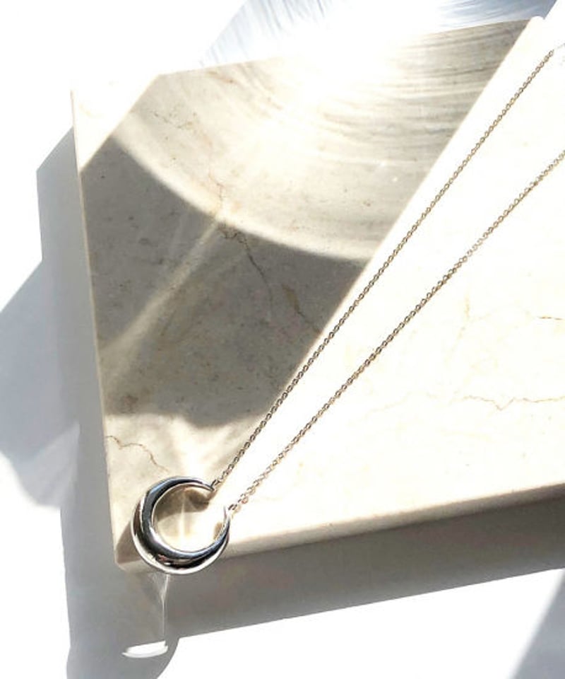 in mood /インムード】NOODLE long:ネックレス（シルバー） | THEEN