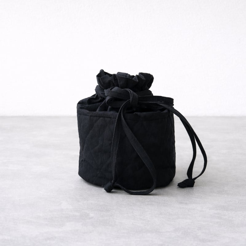 ≪1/30（金）22:00〜 販売スタート≫ キルティング×天日cotton 巾着