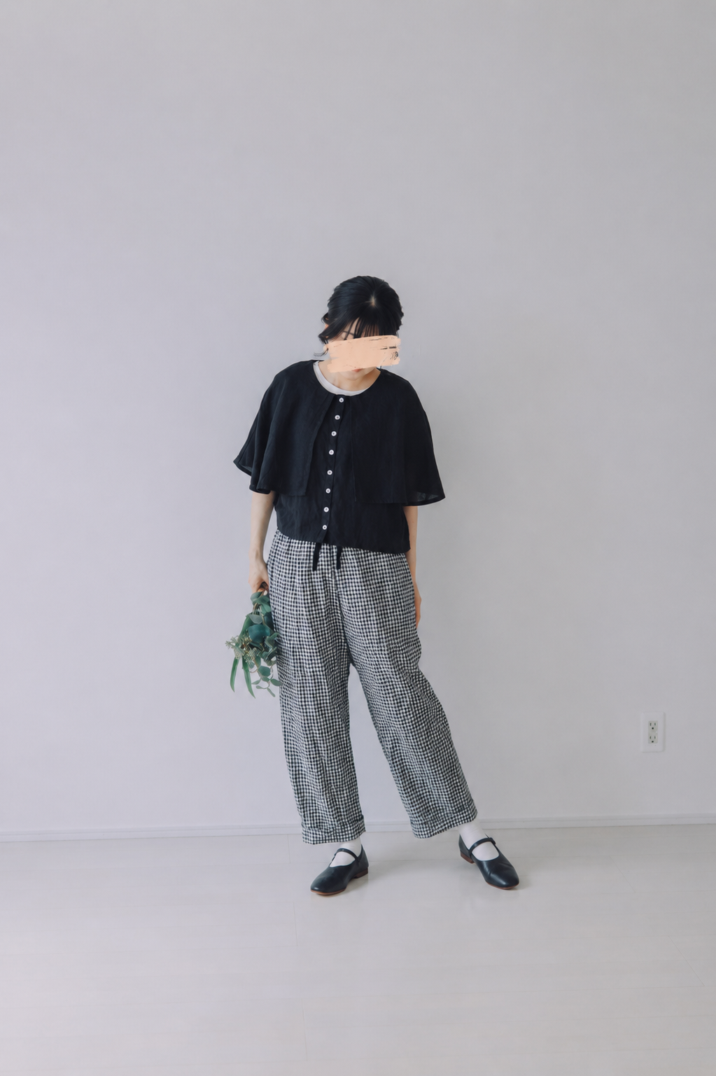 weakend ウィークエンドケープスリーブブラウス 深海ちゃん M 