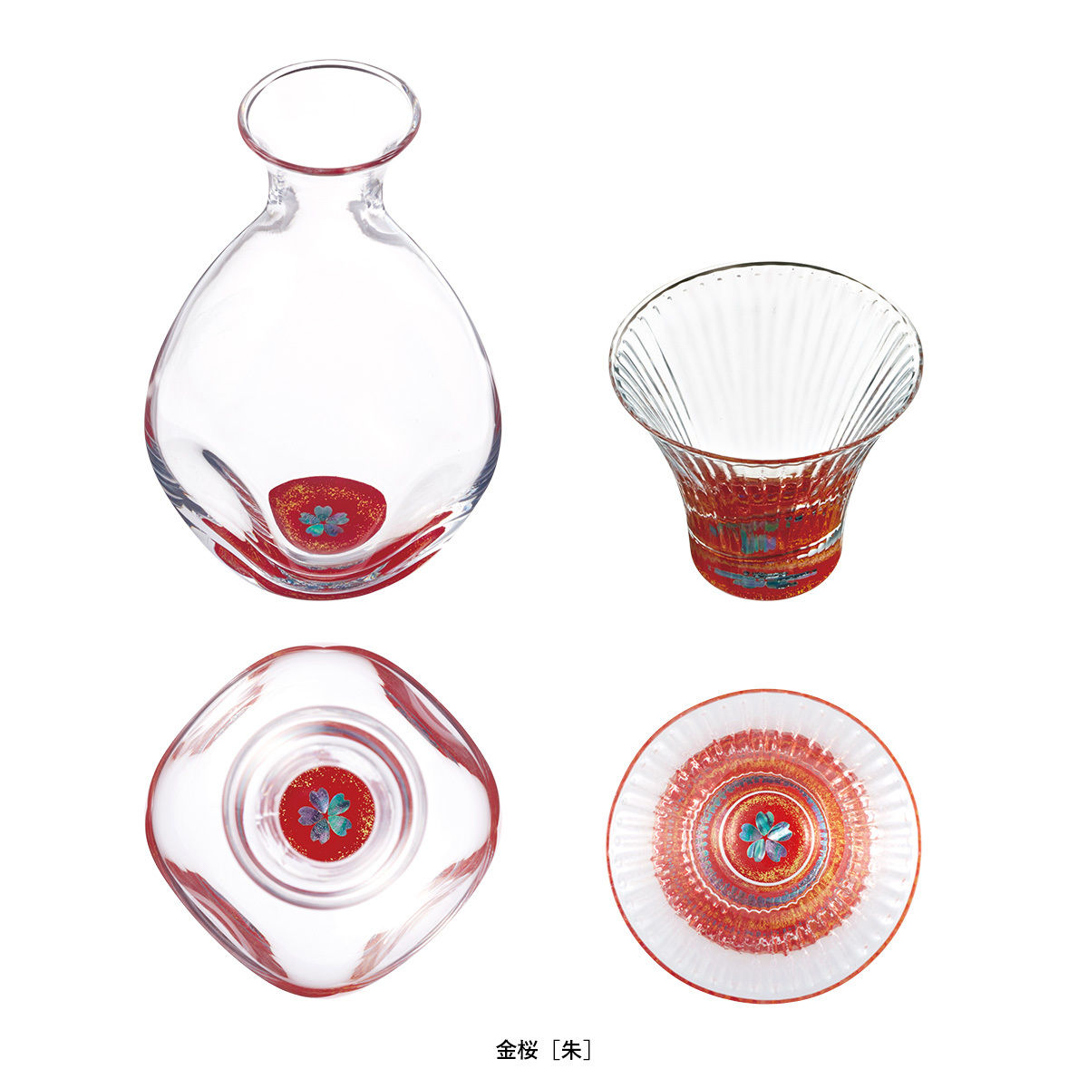 徳利・杯セット - 徳利1個・杯1個セット | radenglass STORE