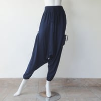 2WAYサルエルパンツ　コットンコンブ薄手　タイム [YP.36CC/30'S-THYME]