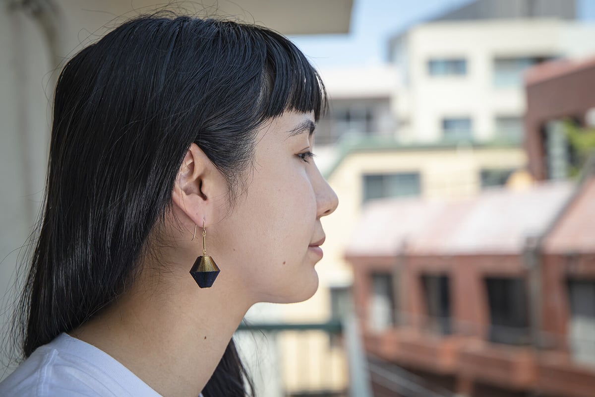 I‑MD01 - MINI / DARK | ikue -Jewelry Made of Pa