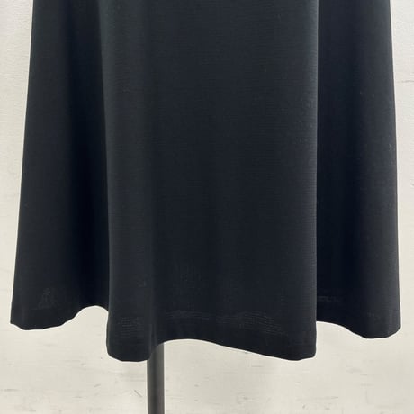 No.2211119-2　ミラノリブポンチフレアスカート　Made in Japan