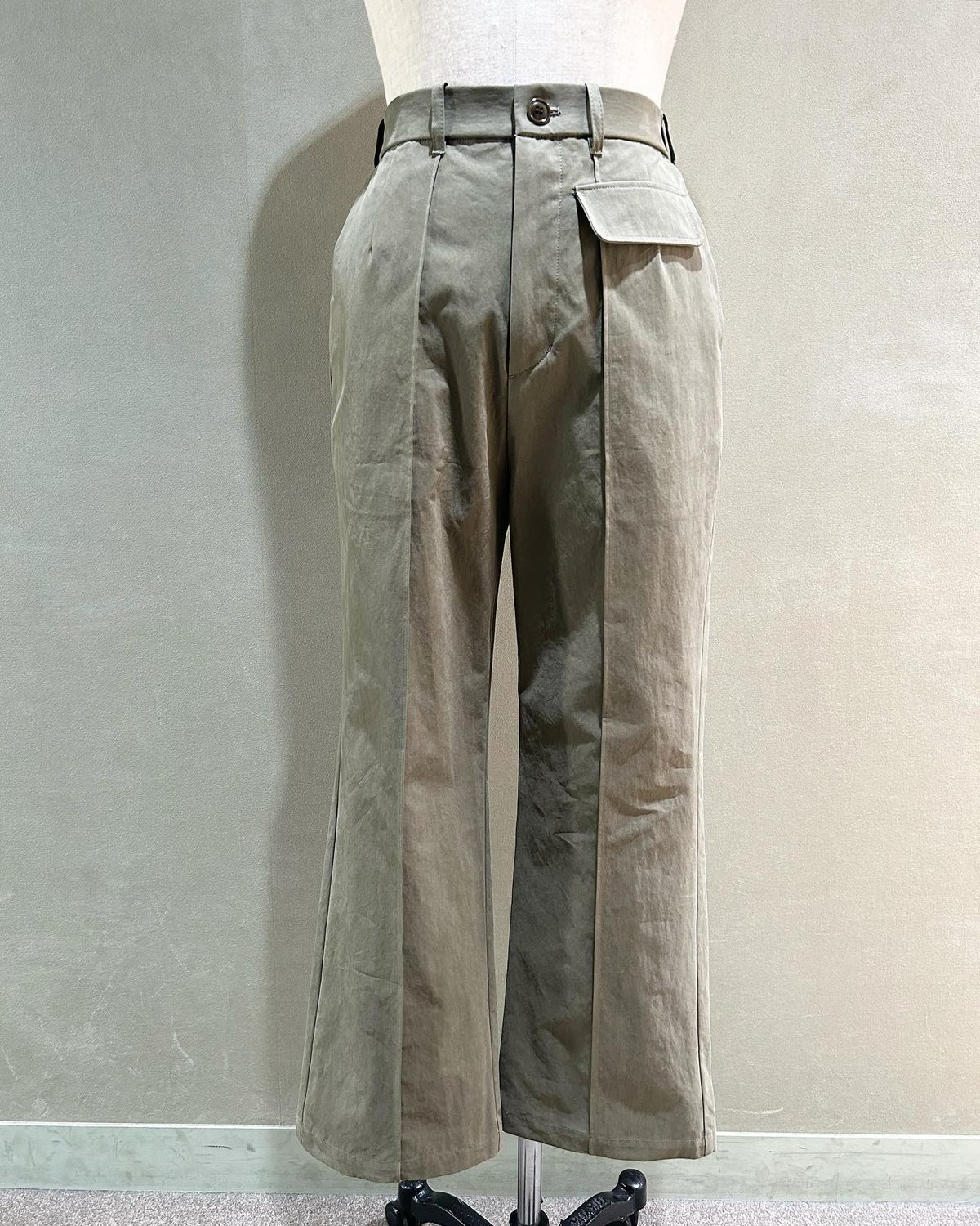 No.2306150 バイオピーチクリースステッチパンツ Made in Japan