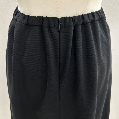 No.2211119-2　ミラノリブポンチフレアスカート　Made in Japan
