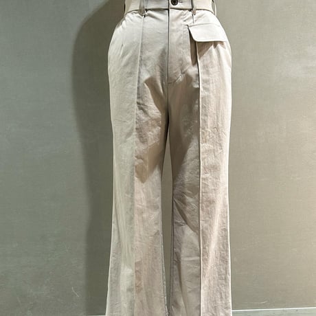 No.2306150　バイオピーチクリースステッチパンツ　Made in Japan