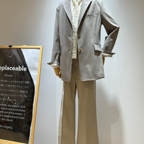 No.2306152　グレンチェックピークドラペルジャケット　Made in Japan