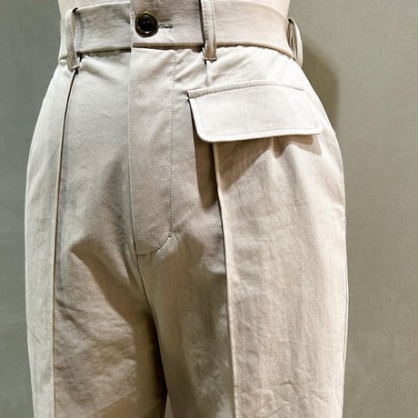 No.2306150　バイオピーチクリースステッチパンツ　Made in Japan