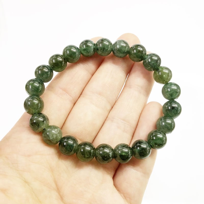 2Aランク】グリーンアパタイト 8mm ブレス | 那須高原 石の愉楽