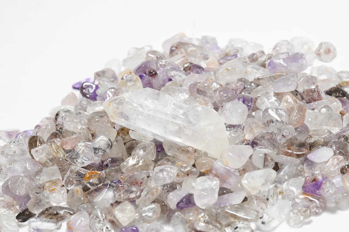 スーパーセブン スパセ 8ミリ 開運 強力パワー 浄化済み 石の愉楽オリジナル♪】スーパーセブン浄化セット | 那須高原 石の愉楽