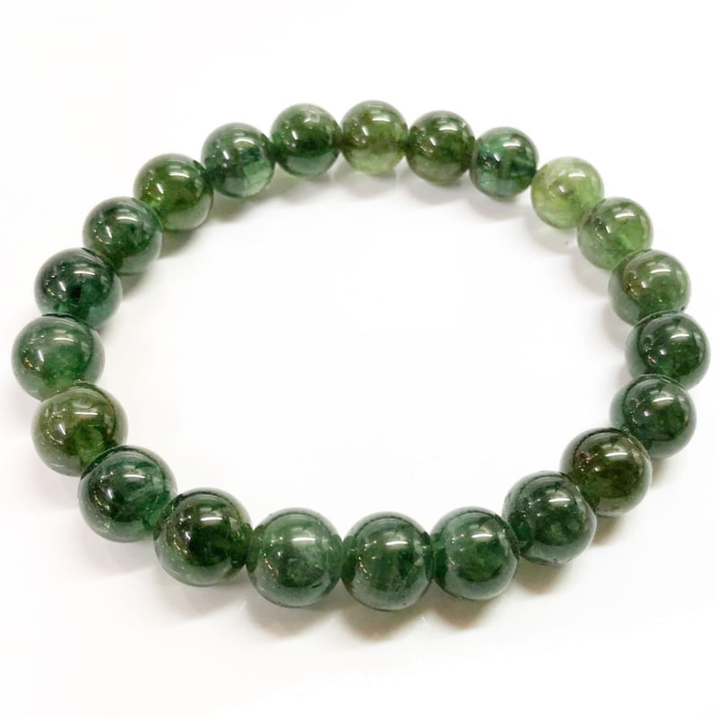 14KGF グリーンアパタイトのブレスレット 2Aランク】グリーンアパタイト 8mm ブレス | 那須高原 石の愉楽