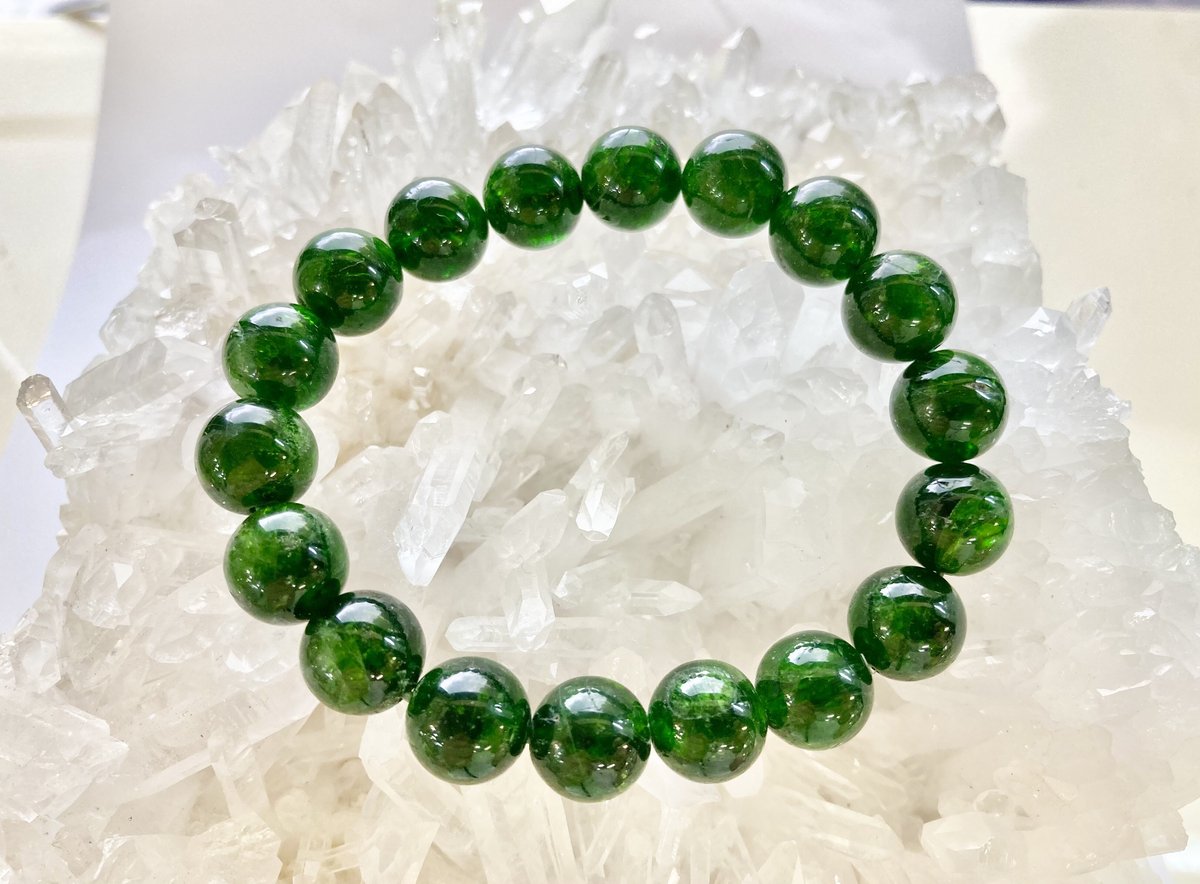 クロムダイオプサイト 5A 11㎜/16cm | 那須高原 石の愉楽