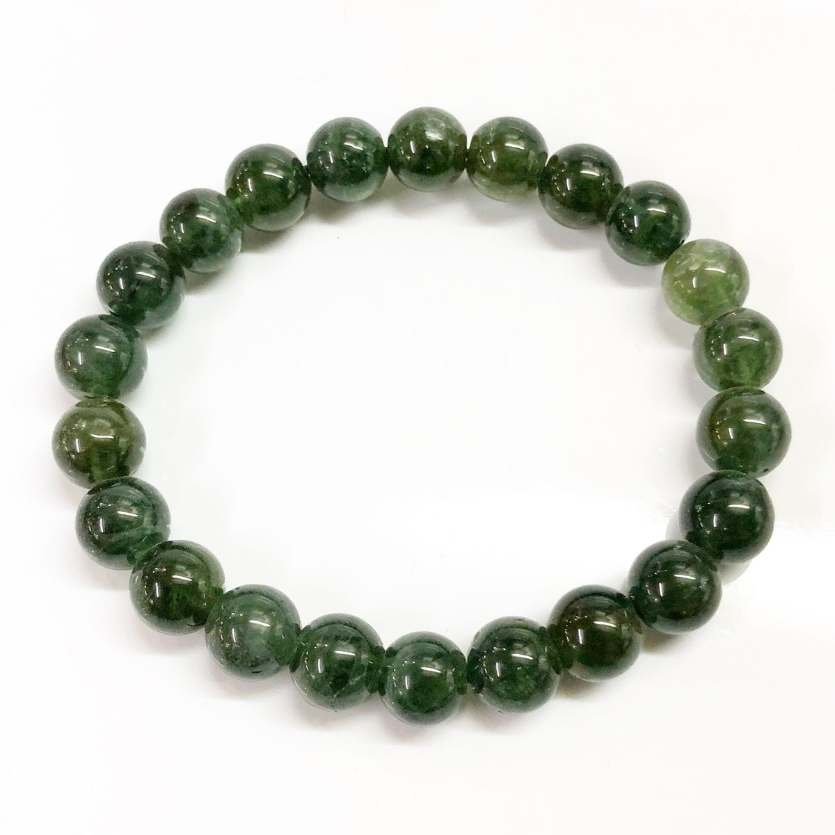 2Aランク】グリーンアパタイト 8mm ブレス | 那須高原 石の愉楽