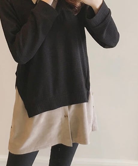 long length sweater shirt (1 color)