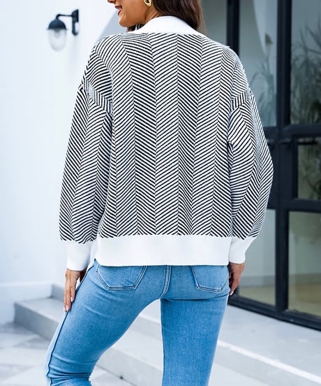 v-neck single breasted cardigan (2 colors)