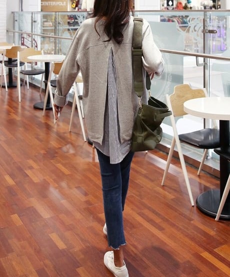 back opened tunic (1 color)