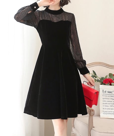 lace mini dress (1 color)