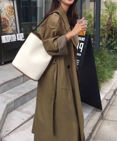 long trench coat (2 colors)