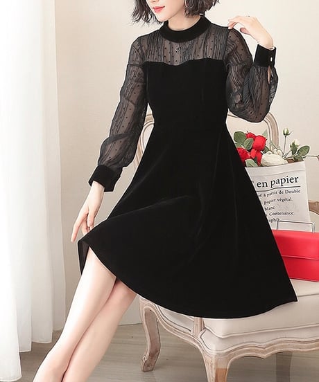 lace mini dress (1 color)