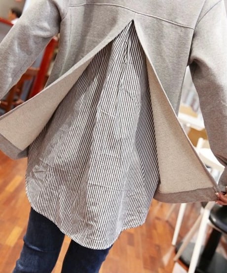 back opened tunic (1 color)