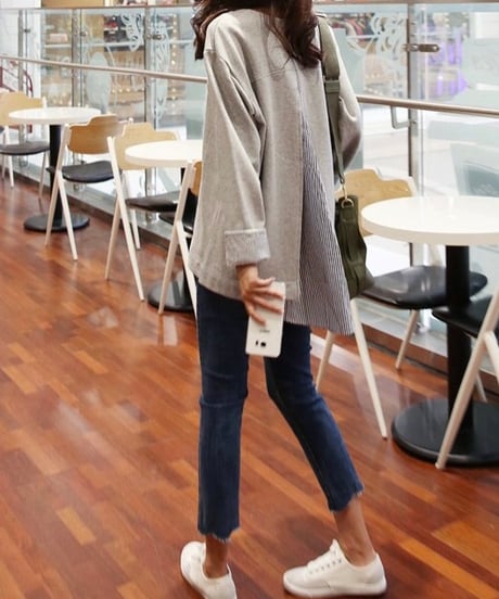 back opened tunic (1 color)