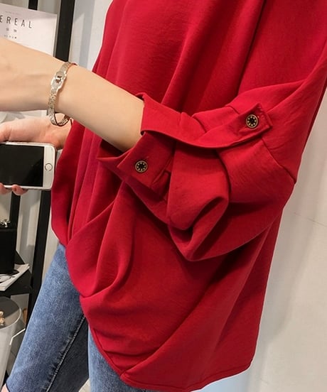 roll-up sleeve shirt (3 colors)