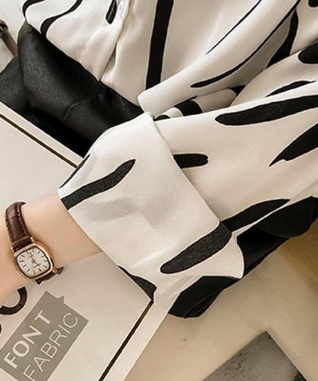 monotone shirt blouse (2 colors)