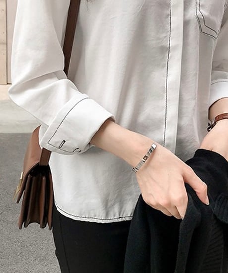 big pocket stitch shirt (3 colors)