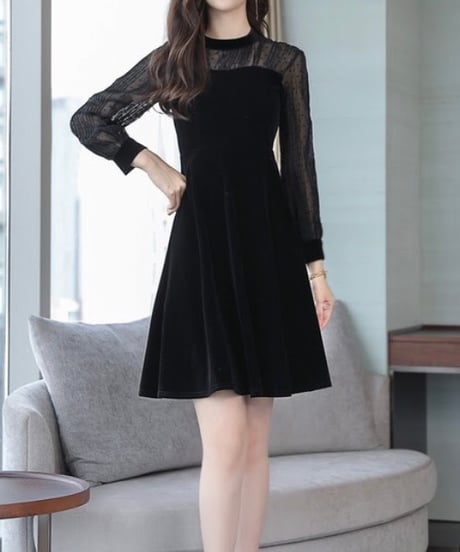 lace mini dress (1 color)