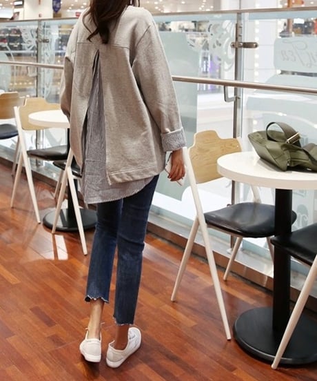 back opened tunic (1 color)