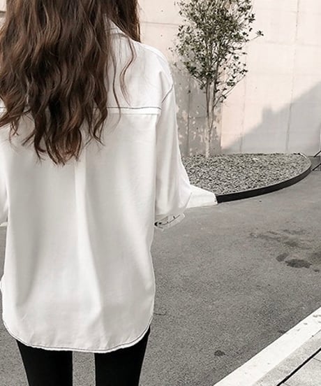 big pocket stitch shirt (3 colors)